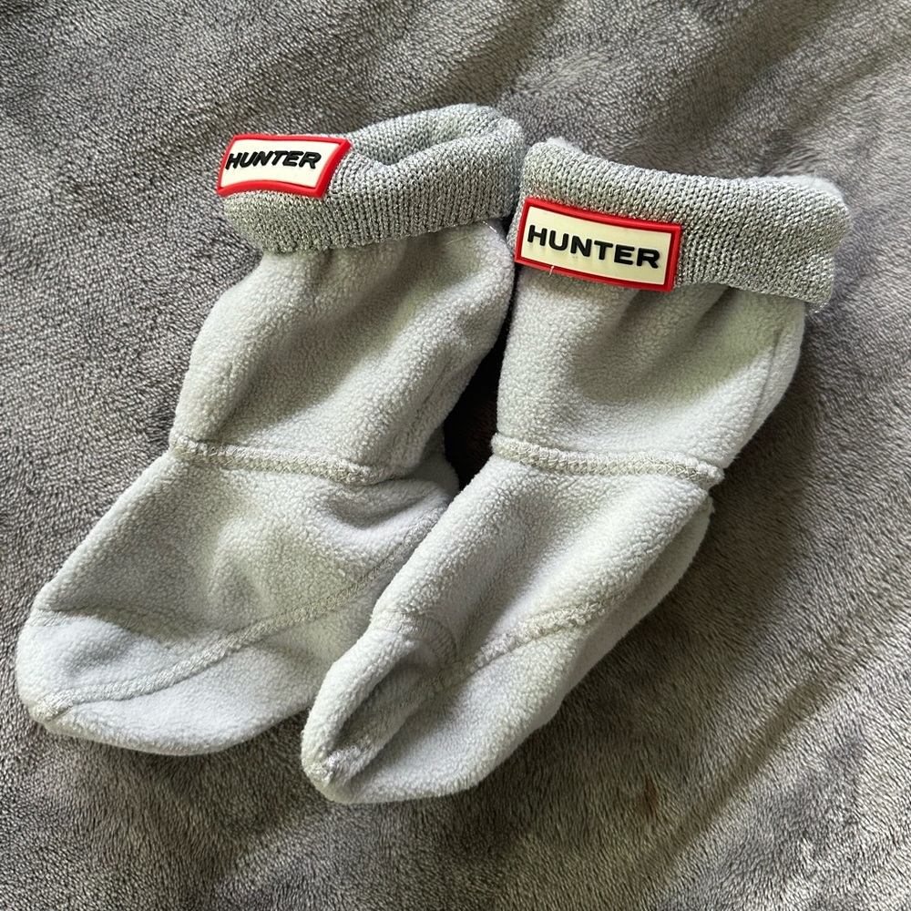 Little girls Hunter boot socks